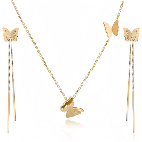 #color_Butterfly / Gold-tone