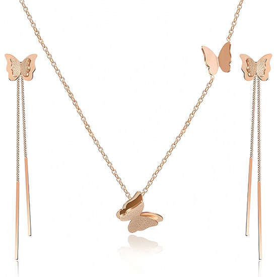 #color_Butterfly / Rose-Gold-tone