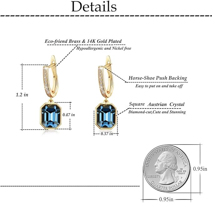 #color_Blue Crystal/Gold-tone