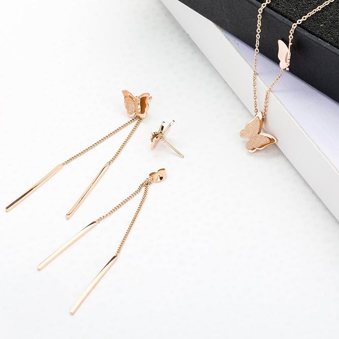 #color_Butterfly / Rose-Gold-tone