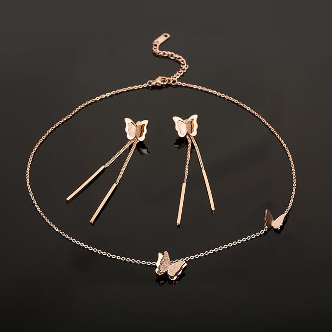 #color_Butterfly / Rose-Gold-tone