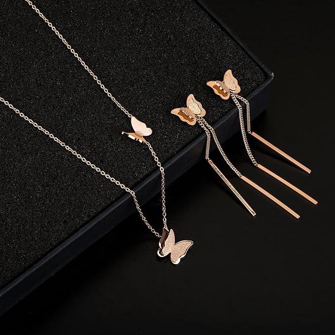 #color_Butterfly / Rose-Gold-tone