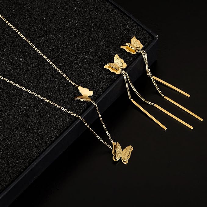 #color_Butterfly / Gold-tone