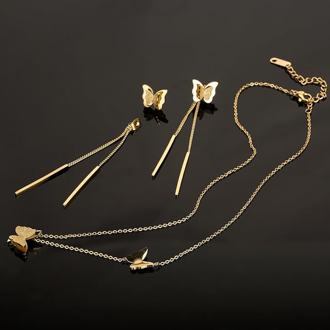 #color_Butterfly / Gold-tone