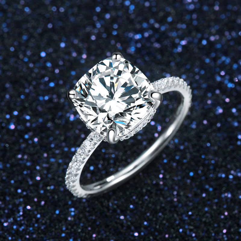 Ring Rose Box Surprise Jewelry Storage Holder for Woman as Jewelry Gift Case in Valentine's Day ect.(Heart Shaped)