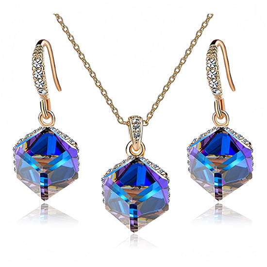 #color_Blue Crystal/Rose Gold-tone