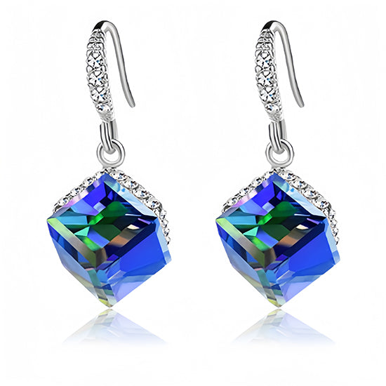 #color_Blue Crystal Silver-tone