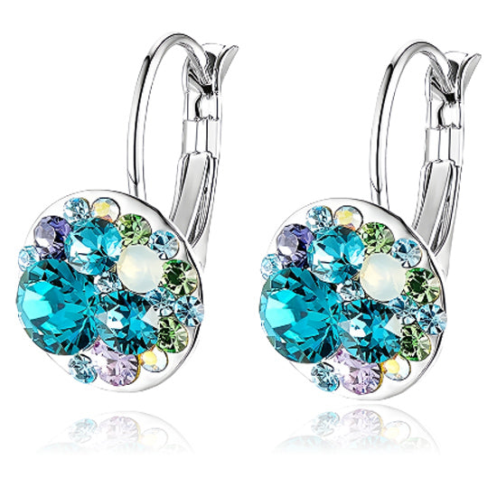 #color_Blue Green Crystals/Silver-tone