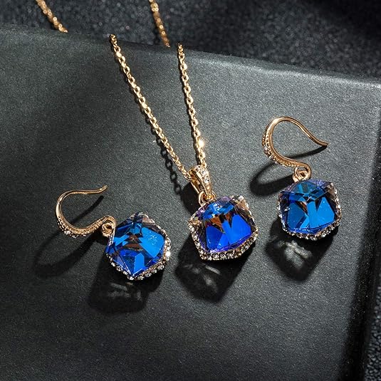 #color_Blue Crystal/Rose Gold-tone