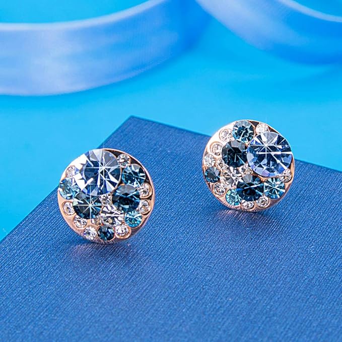 #color_Blue Main Crystal/Rose Gold-tone