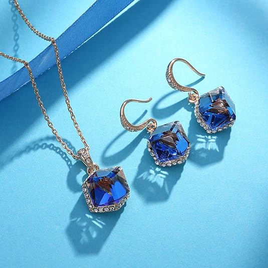 #color_Blue Crystal/Rose Gold-tone