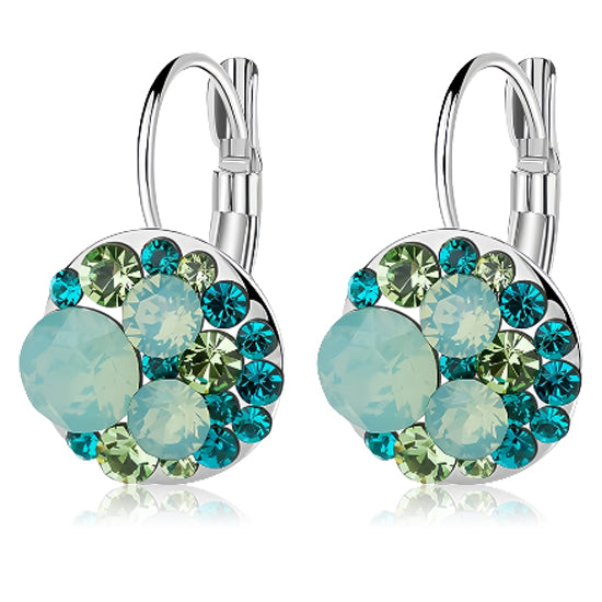 #color_Green Main Crystal/Silver-tone