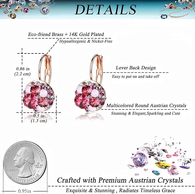 #color_Pink Main Crystal/Rose Gold-tone