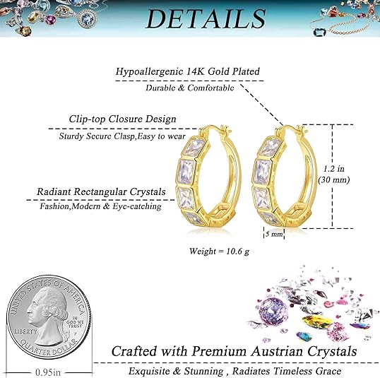  #color_Clear White/Gold-tone