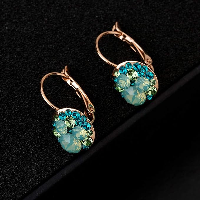 #color_Green Main Crystal/Rose Gold-tone