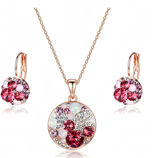 #color_Pink Main Crystals/Rose Gold-tone